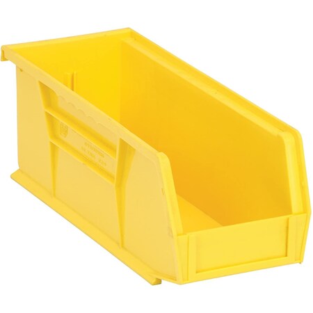 Quantum Storage Systems Hang & Stack Storage Bin, Beige, 12 PK QUS234IV